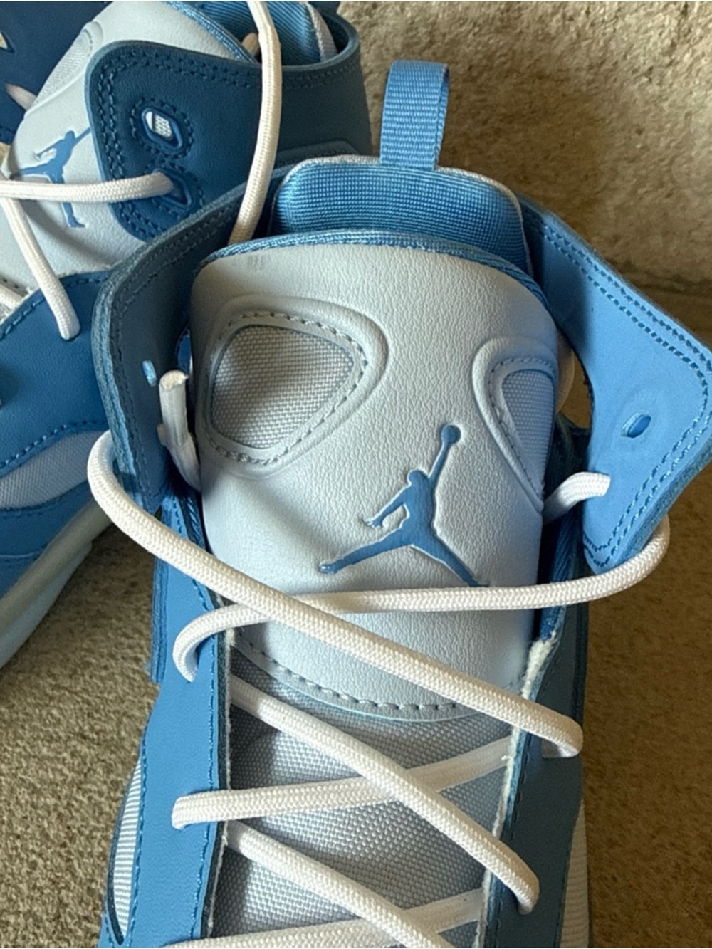 Nike Air Jordan Flight Club ‘91 Legend Blue sneakers Size 5Y New & Unused - Picture 6 of 7